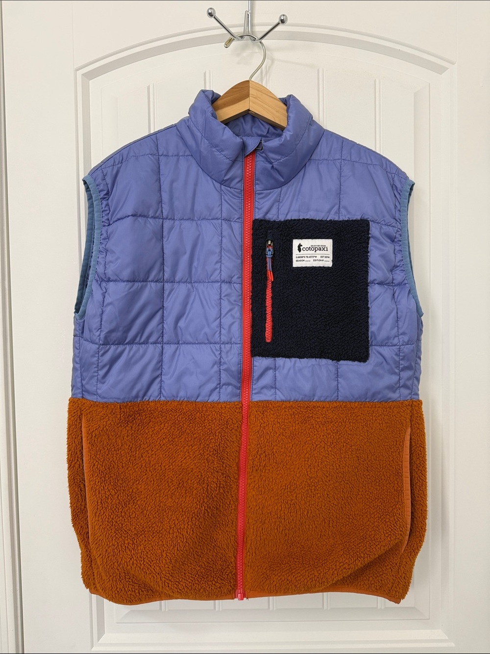 Cotopaxi Women's Trico Hybrid Vest in Lupine/Mezcal Size M - Picture 2 of 10